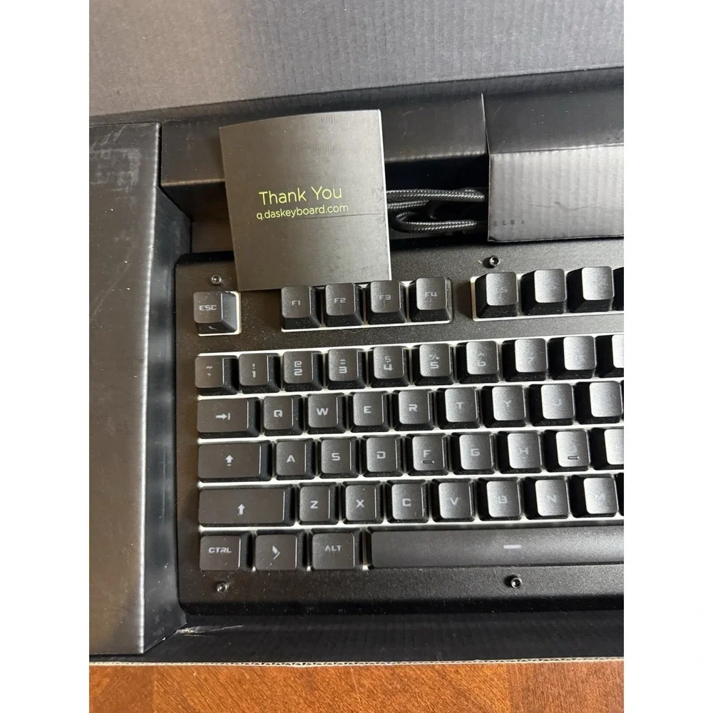 Das Keyboard X50 RGB Mechanical Wired Gaming Keyboard – Black